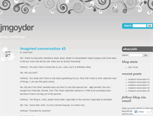 Tablet Screenshot of jmgoyder.com